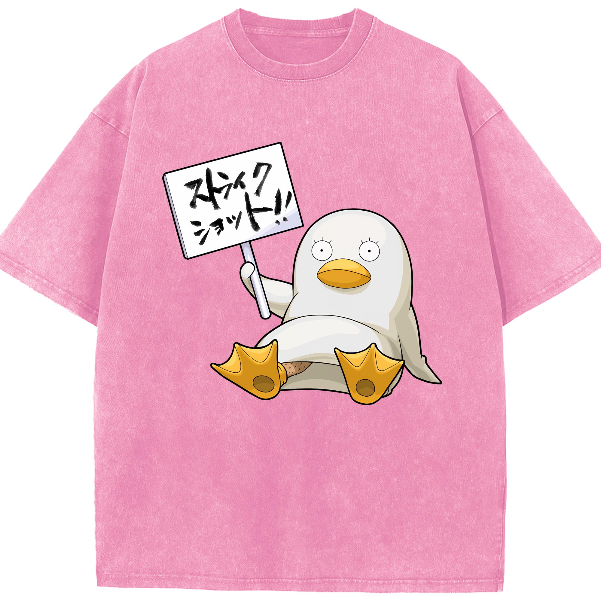 （画像用） ぎんたま 坂田銀時（さかたぎんとき） 神楽 志村新八（しむら しんぱち） GINTAMA Sakata Gintoki Kagura Shimura Shinpachi 綿100% ヴィンテージ風 半袖Tシャツ（フロントプリント）